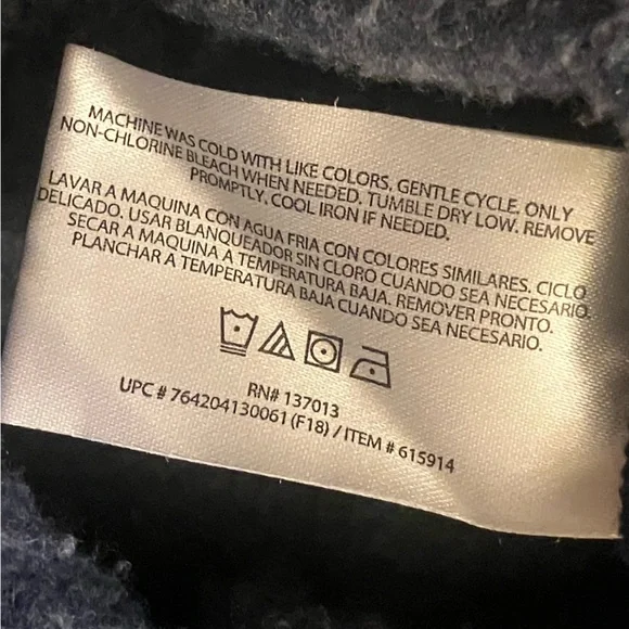 Orvis Men's Blue Quarter Zip Long Sleeve Embroider Pullover Sweatshirt Size XXL - Picture 13 of 14